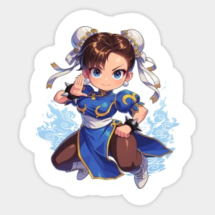 chun li Sticker